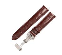yeziu Leather Watch Strap For Hamilton Khaki Jazz Eternal Watch Band(Browns1,18mm)