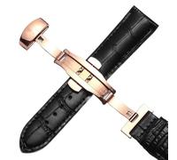 yeziu Leather Watch Strap For Tissot 1853 Le Locle T41 Gentleman Seastar Carson Heritage(Blackp1,19mm)
