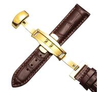 yeziu Leather Watch Strap For Tissot 1853 Le Locle T41 Gentleman Seastar Carson Heritage(Browng1,18mm)