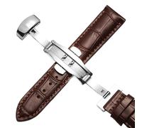 yeziu Leather Watch Strap For Tissot 1853 Le Locle T41 Gentleman Seastar Carson Heritage(Browns1,21mm)