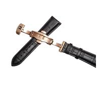 yeziu Leather Watch Strap For Tissot Le Locle 1853, Gentleman Couturier Ballade(Blackp,21mm)