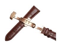 yeziu Leather Watch Strap For Tissot Le Locle 1853, Gentleman Couturier Ballade(Brownp,20mm)