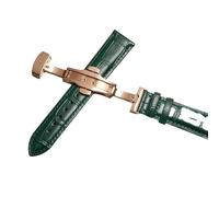 yeziu Leather Watch Strap For Tissot Le Locle 1853, Gentleman Couturier Ballade(Greenp,22mm)