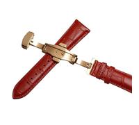 yeziu Leather Watch Strap For Tissot Le Locle 1853, Gentleman Couturier Ballade(Redg,22mm)