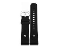 yeziu Leather Watch Straps For Diesel DZ7370, DZ7395, DZ7430, DZ7315 Cowhide Watch band(Blacks a)