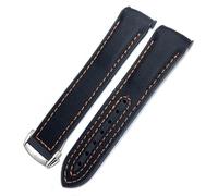 yeziu New Nylon Rubber Watchband Fit For Omega Seamaster 300 AT150 Speedmaster Silicone Watch Strap(Red Black,22mm)