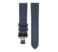 yeziu Nylon Watch Chains For Maurice Lacroix Pontos Elegant Masterpiece Collections Men Women Canvas Watch Strap with(Blueb2,20mm)