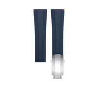 yeziu Rubber Watch Strap For Breitling Superocean Avenger(Blue1)