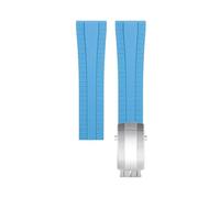 yeziu Rubber Watch Strap For Breitling Superocean Avenger(Light blue1)