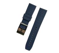 yeziu Rubber watch strap for the Breitling Avenger Super Ocean Challenger(Sapphire blueb1)