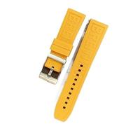 yeziu Rubber watch strap for the Breitling Avenger Super Ocean Challenger(Yellows)
