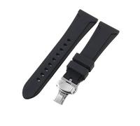 yeziu Silicone Mens Watch Strap For Diesel DZ4318/7395/4496/4323 Rubber band(Blacks b,22mm)