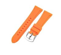 yeziu Silicone Mens Watch Strap For Diesel DZ4318/7395/4496/4323 Rubber band(Oranges a,26mm)