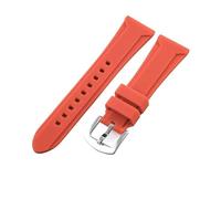 yeziu Silicone Mens Watch Strap For Diesel DZ4318/7395/4496/4323 Rubber band(Reds a,24mm)