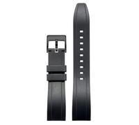 yeziu Silicone Watch Strap for Tissot 1853 Le Locle Seastar Couturier Carson Quickster Quickforce Rubber mens Watchband(Blackb,20mm)