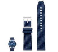 yeziu The Rubber Silicone Watch Strap For Breitling Avenger And Super Ocean Heritage II(Dark blues1,22mm)