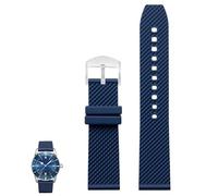 yeziu The Rubber Silicone Watch Strap For Breitling Avenger And Super Ocean Heritage II(Dark blues2,22mm)