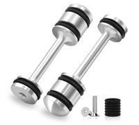 YEZriler 2-Pack LS Oil Barbell Diverter Billet Rear Galley Plug for GM Gen III & IV LS1 LS3 LS2 LQ4 LQ9 LS6 L92 L33 L99 4.8L 5.3L 5.7L 6.0L 6.2L Oil Diverter LS Barbell 6061-T6 Aluminum Alloy