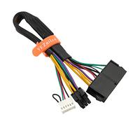 YEZriler 24 Pin to 6 Pin ATX Power Adapter Sleeved Cable for HP Z200 Z230 4300 6080 8080 ProDesk 600 G1 G2 EliteDesk 800 G1 G2 13-inch(33cm)