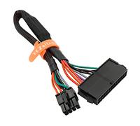 YEZriler 24 Pin to 8 Pin ATX PSU Power Adapter Sleeved Cable for DELL Optiplex 3020 5040 7020 9020 Precision T1700 13-inch(33cm)
