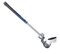 YEZRO Y14S Golf Club Attachment for Meta Quest 3/3S, Aluminum One-Piece Build Adjustable Weighted VR Golf Club Handle Accessories for Golf + with Real Grip, Keep Tracking | 20.5" (Blue)