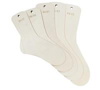 YFaith sock 5-Piece Board, Size 36-45 Sock Blockers, Ruler with Size Info, Wooden Knitting Tools
