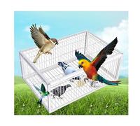 YFAURNDE Pigeon Cage Traps with Escape-Proof Design, Cage Feral Pigeon Humane Way Trap with Escape-Proof Design(With skylight,4 IMPORTS_90*60CM)