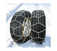 YFAURNDE Snow Chains for Car Tires, Winter Tire Snow Chains, 2 Pack | Installs with a Simple Pull; Suitable for Sedans, Pickup Trucks, and Suvs(195/80 R15)