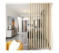 YFAURNDE Square Metal Slat Privacy Screens ，Privacy Screens Columnar ，Wall Partition ，Space Planning, Beautiful Decoration, Strong And Durable, Customizable Colors(1pcs,240cm/94.4in)