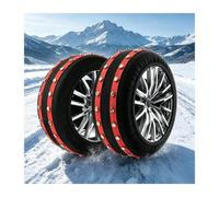 YFAURNDE Tire Chains for Cars, Snow Tire Chains, Powerful Grip | Breaks Ice and Prevents Slipping, Fits Snugly 360°, and Installs Quickly(265/55R19)