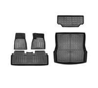 YFBH Car Foot pads Car Floor Mats For Tesla For Model S 2016-2020 TPE Non-Slip Rugs Car Interior Waterproof Rubber Carpet Floor Mats Non-Slip(Color 6 RHD)