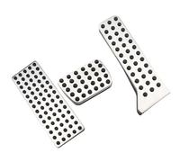 YFBH Car Foot Pedals Gas Brake Pedals Cover Rest Pedal Cover For MAZDA 2 3 6 For Demio For Axela For ATENZA CX-5 CX5 CX-3 CX9 CX7 Interior Stickers Trim(AT with big rest)