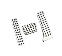 YFBH Car Foot Pedals Gas Brake Pedals Cover Rest Pedal Cover For MAZDA 2 3 6 For Demio For Axela For ATENZA CX-5 CX5 CX-3 CX9 CX7 Interior Stickers Trim(AT with small rest)