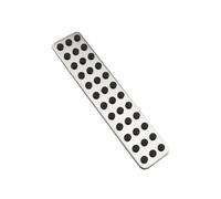 YFBH Car Foot Pedals Gas Brake Pedals Cover Rest Pedal Cover For MAZDA 2 3 6 For Demio For Axela For ATENZA CX-5 CX5 CX-3 CX9 CX7 Interior Stickers Trim(Small rest)