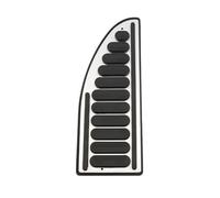 YFBH Car Pedals Accelerator Gas Brake Foot Rest Pedal Cover For Jeep For Compass 2017-2023 For Renegade 2015-2023 Interior Accessories Interior Stickers Trim(X-2)