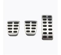 YFBH Car Pedals Gas Accelerator Brake Clutch Footrest Pedal Cover For Kia For Rio For Soul K2 KX3 LHD Interior Accessories Interior Stickers Trim(3Pcs MT)