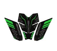 YFBH Fuel Tank Sticker Motorcycle Tank Traction Pad Anti Slip Sticker Gas Knee Grip Decals Protector Decor Accessories For Kawasaki Z900 Z900 Decals(Green 3)