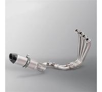 YFBH Full Motorcycle Exhaust Pipe Muffler For H&onda For CBR650R For CBR650F For CBR650 For CB650F 2014-2025 Exhaust Front Link Pipe Exhaust Pipe(Color 1)