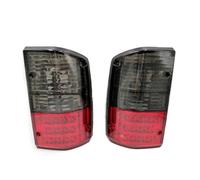 Left/Right Rear Brake Lamp Car Rear Tail Light For Nissan For Patrol GQ Y60 GR 1987-1997 Rear Tail Light Lamps Lens Cover Rear Reverse Fog Light Rear Tail Lamp(Red and Black)