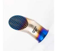 YFBH Motorcycle Exhaust Pipe For 1290 Superduke R 2014 2015 2016 2017-2021 1290 SDR Muffler Middle Pipe Replacement Parts End Silencer(BLUE,X-1)