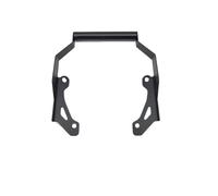 YFBH Motorcycle GPS Navigation Bracket For NC750X 2021 2022 2023 2024 Phone Supporter Plate SmartPhone Extension Bar Motorcycle Fork Stem Mount Stand(Black 2)