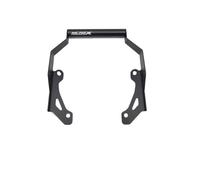 YFBH Motorcycle GPS Navigation Bracket For NC750X 2021 2022 2023 2024 Phone Supporter Plate SmartPhone Extension Bar Motorcycle Fork Stem Mount Stand(Black 1)