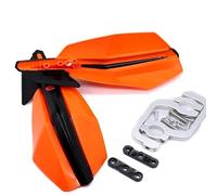 YFBH Motorcycle Handguard for Suzuki DRZ 400E/DRZ 400S/DR-Z 400SM/DRZ400SM 2000-2020 Windproof Hand Guard Shield Handlebar Guards Handlebar Handguard(Orange)
