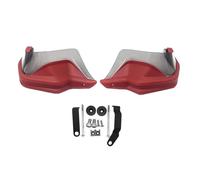 YFBH Motorcycle Handlebar Handguards Protector for CFMOTO 650GT 400GT 650 GT 400 GT Windproof Hand Guard Shield Handlebar Guards Handlebar Handguard(Red Titanium Set)