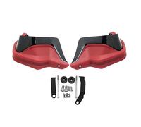 YFBH Motorcycle Handlebar Handguards Protector for CFMOTO 650GT 400GT 650 GT 400 GT Windproof Hand Guard Shield Handlebar Guards Handlebar Handguard(Red Black Set)