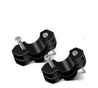 YFBH Motorcycle Handlebar Rise For BMW R1300GS R 1300 GS 1300gs 2023 2024-mount Grip Clamp Kit Installation Extension Clamp. Adjustable Height Riser Clamp(BLACK)