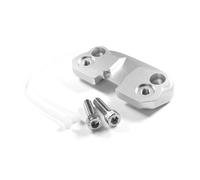 YFBH Motorcycle Handlebar Rise For Ducati Scrambler 400 800 1000 Seating Position Adjuster Mount Grip Clamp Kit。 Adjustable Height Riser Clamp(Silver)