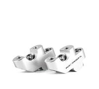 YFBH Motorcycle Handlebar Rise For NC700X NC 700 X 700x NC700 X NC750X NC750S NC700S Replace Stem Adjustables Clamp Kit. Adjustable Height Riser Clamp(Silver1)