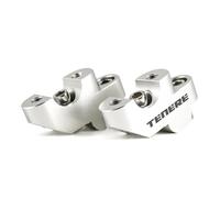 YFBH Motorcycle Handlebar Rise For XT660Z Tenere XT 660 Z Move Height Adapter Lift Riser Clamp Extension Drag Bar. Adjustable Height Riser Clamp(Silver)
