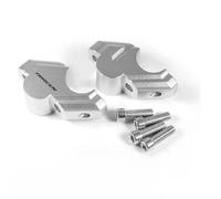 YFBH Motorcycle Handlebar Stem For TRACER9 TRACER 9 GT 2021-2023 Extend Move The Installation Adapter Backward Forward. Adjustable Height Riser Clamp(Silver)